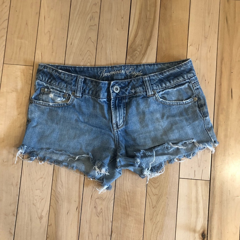 Jean cut off shorts